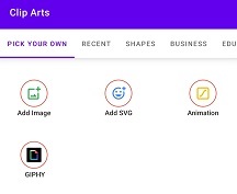 How to insert Giphy images in Benime